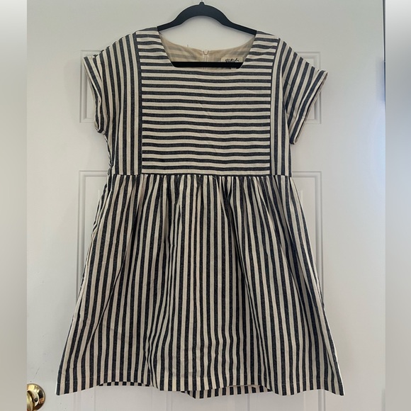 Listicle Dresses & Skirts - Listicle Striped Babydoll Dress